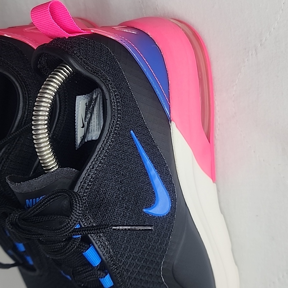 NIKE Air Max Motion 2 Black Blue Hyper Pink Running Shoes Size 7.5 - Picture 8 of 10